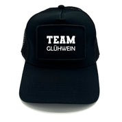 Trucker Mesh Cap mit Patch - Team Glühwein - Farbwahl | Unisex | OneSize durch verstellbaren Klipp-Verschluss