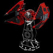 Acryl Display Stand kompatibel zu LEGO 75240 Major Vonregs Tie Fighter