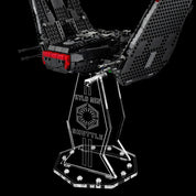 Acryl Display Stand kompatibel zu LEGO 75256 Kylo Ren´s Shuttle