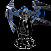 Acryl Display Stand kompatibel zu LEGO 6206 TIE Interceptor