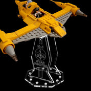 Acryl Display Stand kompatibel zu LEGO 7141 Naboo Fighter