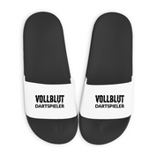 Badelatschen mit Motiv | Vollblut Dartspieler | lustige Badesandalen in vielen Größen und Farben