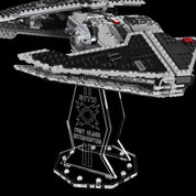 Acryl Display Stand kompatibel zu LEGO 9500 Sith Fury class Interceptor