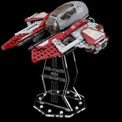 Acryl Display Stand kompatibel zu LEGO 75135 Obi-Wan’s Jedi Interceptor