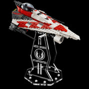 Acryl Display Stand kompatibel zu LEGO 75388 Jedi Bobs Starfighter