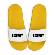 Badelatschen mit Motiv | Security | lustige Badesandalen in vielen Größen und Farben