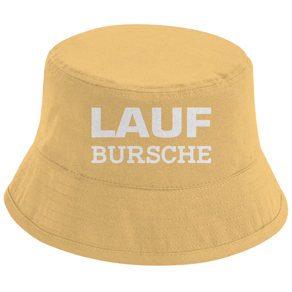 Bucket Hat mit Motiv | Lauf Bursche - Laufbursche | Mallorca Hut für Feiern und Partys Sommerhut
