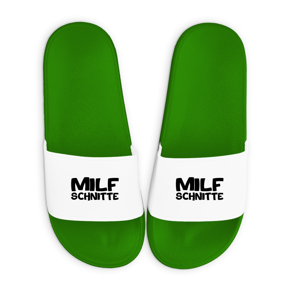 Badelatschen mit Motiv | MILF Schnitte | lustige Badesandalen in vielen Größen und Farben
