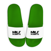 Badelatschen mit Motiv | MILF Schnitte | lustige Badesandalen in vielen Größen und Farben