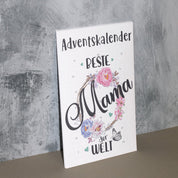 Adventskalender mit Schokolade gefüllt - Beste Mama der Welt