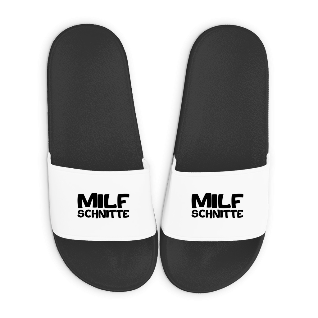 Badelatschen mit Motiv | MILF Schnitte | lustige Badesandalen in vielen Größen und Farben