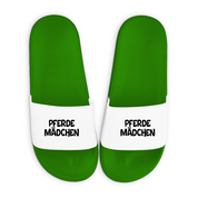 Badelatschen mit Motiv | Pferde Mädchen | lustige Badesandalen in vielen Größen und Farben