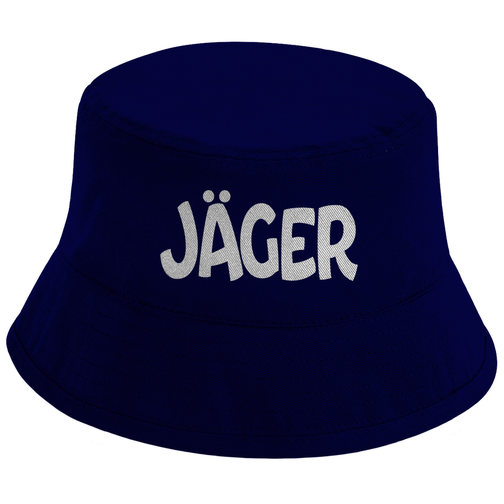 Bucket Hat mit Motiv | Jäger | Mallorca Hut für Feiern und Partys Sommerhut