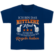 Kinder Basic T-Shirt 10797-mittleres Kind