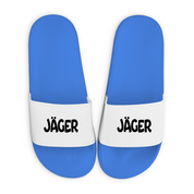 Badelatschen mit Motiv | Jäger | lustige Badesandalen in vielen Größen und Farben