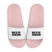 Badelatschen mit Motiv | Beste Dachdeckerin | lustige Badesandalen in vielen Größen und Farben