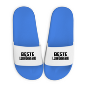 Badelatschen mit Motiv | Beste Lokführerin | lustige Badesandalen in vielen Größen und Farben