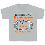 Kinder Basic T-Shirt 10797-ältestes Kind