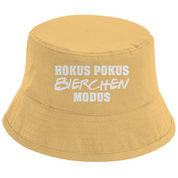 Bucket Hat mit Motiv | Hokus Pokus Bierchen Modus | Mallorca Hut für Feiern und Partys Sommerhut