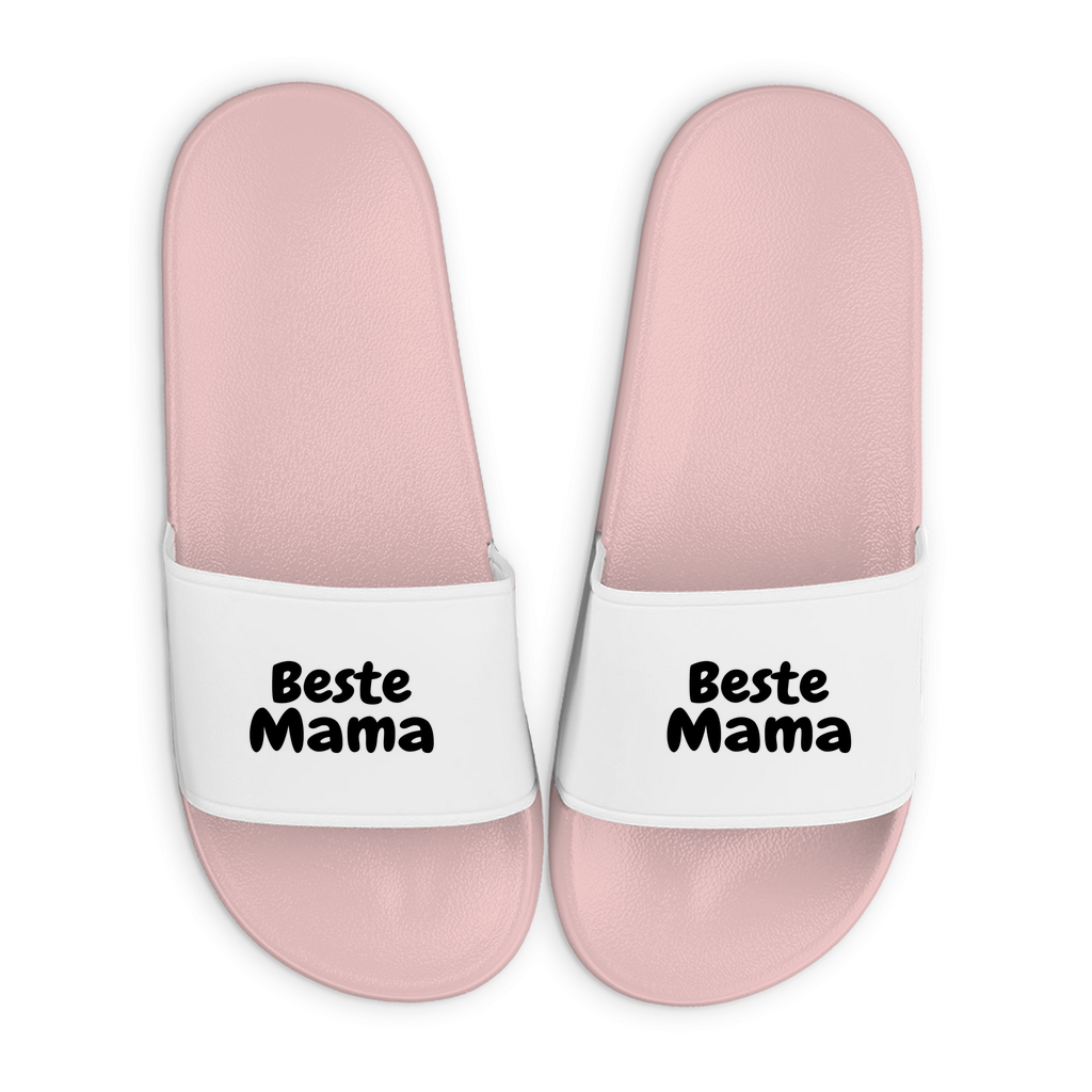 Badelatschen mit Motiv | Beste Mama | lustige Badesandalen in vielen Größen und Farben