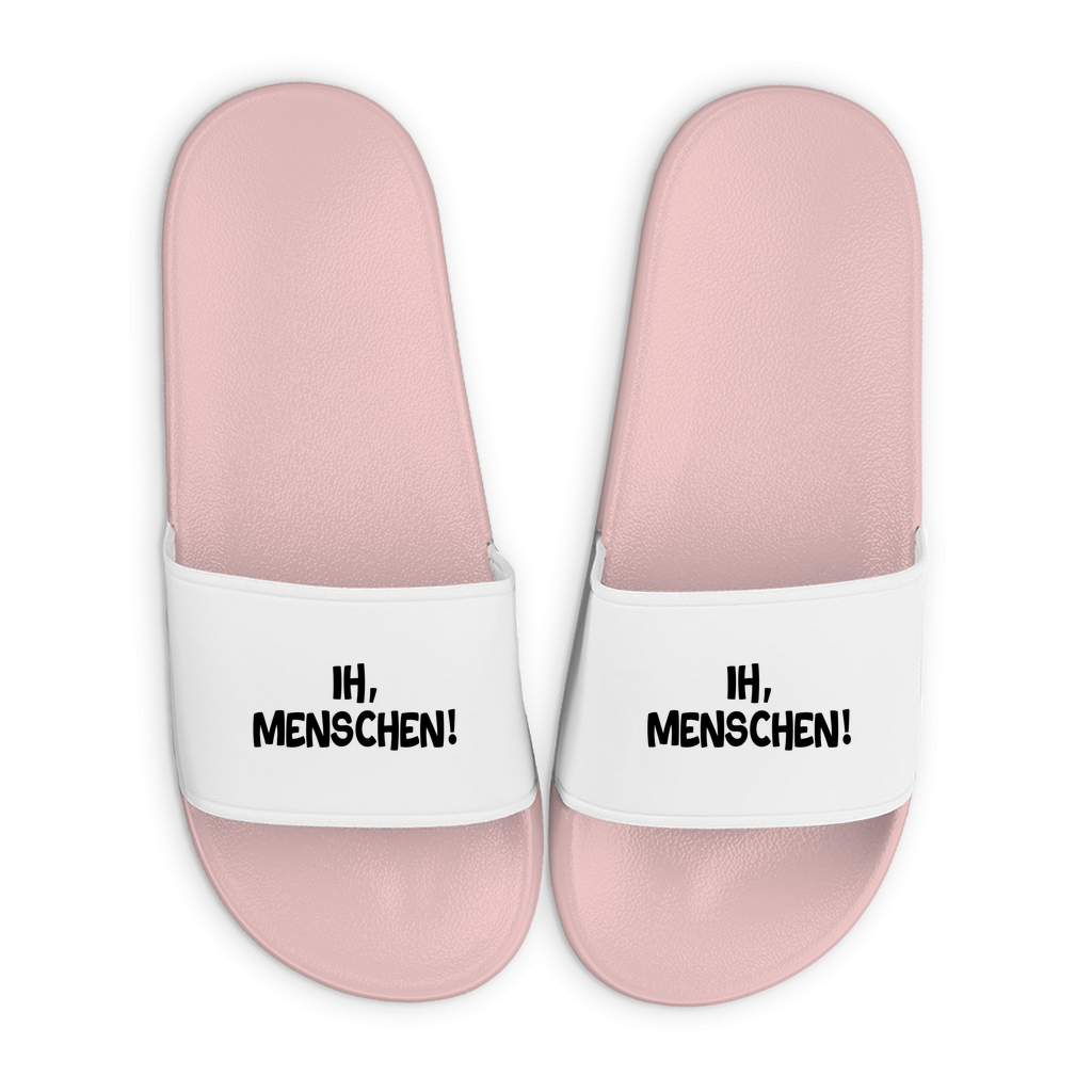Badelatschen mit Motiv | Ih, Menschen! | lustige Badesandalen in vielen Größen und Farben
