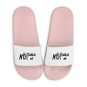 Badelatschen mit Motiv | Nö - Einfach nö | lustige Badesandalen in vielen Größen und Farben
