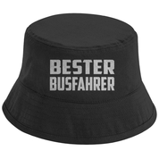 Bucket Hat mit Motiv | Bester Busfahrer | Mallorca Hut für Feiern und Partys Sommerhut
