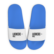 Badelatschen mit Motiv | Liebe(r)-voll - Lieber voll | lustige Badesandalen in vielen Größen und Farben