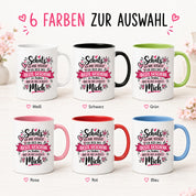 Herzbotschaft Tasse Schatz mit Spruch Das perfekte Geschenk Partner