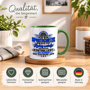 Herzbotschaft Sportschütze Tasse Geschenk für Schützenverein Kaffeetasse
