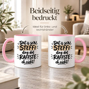 Herzbotschaft Tasse Steffi Dat is son Steffi Ding dat raffste eh nicht