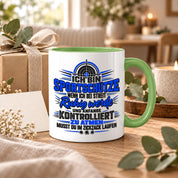 Herzbotschaft Sportschütze Tasse Geschenk für Schützenverein Kaffeetasse