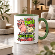 Herzbotschaft Tasse Ich pupse nicht Lustige Spruch Kaffeetasse Geschenk