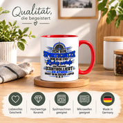 Herzbotschaft Sportschütze Tasse Geschenk für Schützenverein Kaffeetasse
