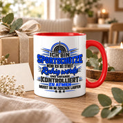 Herzbotschaft Sportschütze Tasse Geschenk für Schützenverein Kaffeetasse