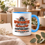 Herzbotschaft Tasse Sportschütze Geschenk Kaffeetasse Schützenverein