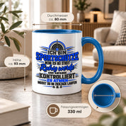 Herzbotschaft Sportschütze Tasse Geschenk für Schützenverein Kaffeetasse