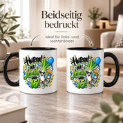 Herzbotschaft Tasse 16. Geburtstag – Kaffeetasse Geschenk für Jungen Mann