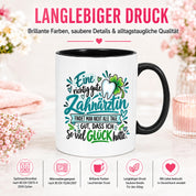 Herzbotschaft Zahnärztin Tasse Danke Kaffeetasse Geschenk in Zahnarztpraxis