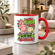 Herzbotschaft Tasse Ich pupse nicht Lustige Spruch Kaffeetasse Geschenk