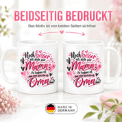Kaffeetasse Geschenk für Oma Noch besser als dich als Mama zu haben