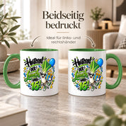 Herzbotschaft Tasse 16. Geburtstag – Kaffeetasse Geschenk für Jungen Mann