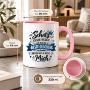 Herzbotschaft Tasse Geschenk Schatz Kaffeetasse für Freund Ehemann Teetasse