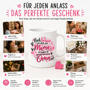 Kaffeetasse Geschenk für Oma Noch besser als dich als Mama zu haben