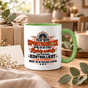 Herzbotschaft Tasse Sportschütze Geschenk Kaffeetasse Schützenverein