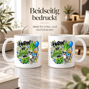 Herzbotschaft Tasse 15. Geburtstag Teetasse Geburtstagsgeschenk für Jungen