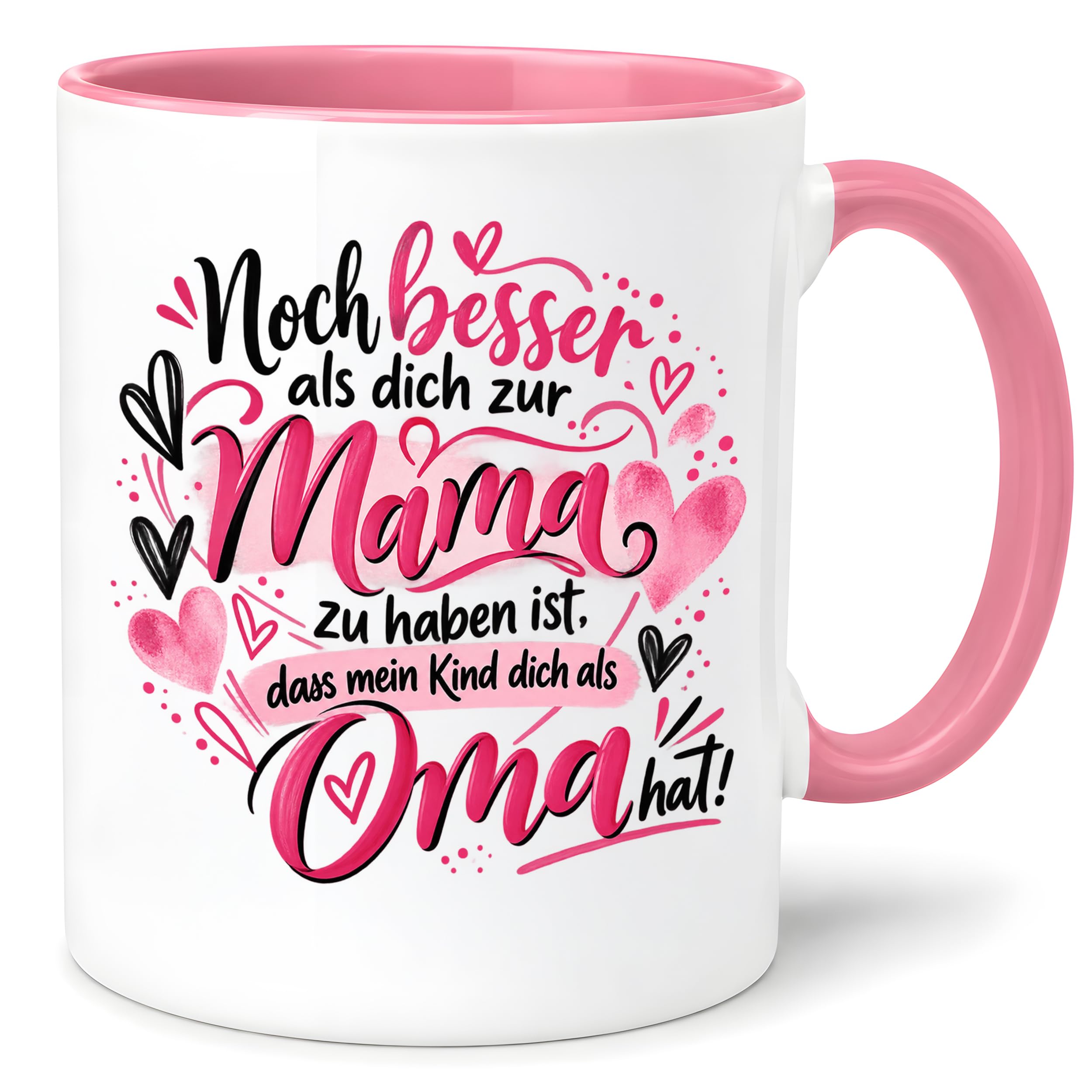 Kaffeetasse Geschenk für Oma Noch besser als dich als Mama zu haben