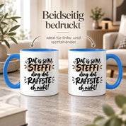 Herzbotschaft Tasse Steffi Dat is son Steffi Ding dat raffste eh nicht