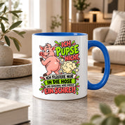 Herzbotschaft Tasse Ich pupse nicht Lustige Spruch Kaffeetasse Geschenk