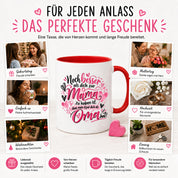 Kaffeetasse Geschenk für Oma Noch besser als dich als Mama zu haben